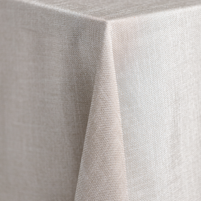 Smooth Weave Table Cloth - Champagne - 3.9m x 2.6m